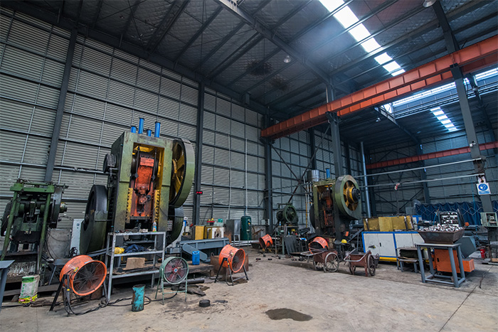 马鞍山网架配件-锥头加工车间